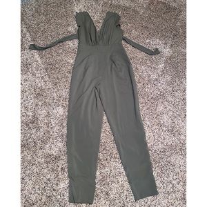 Olive romper worn in Vegas once